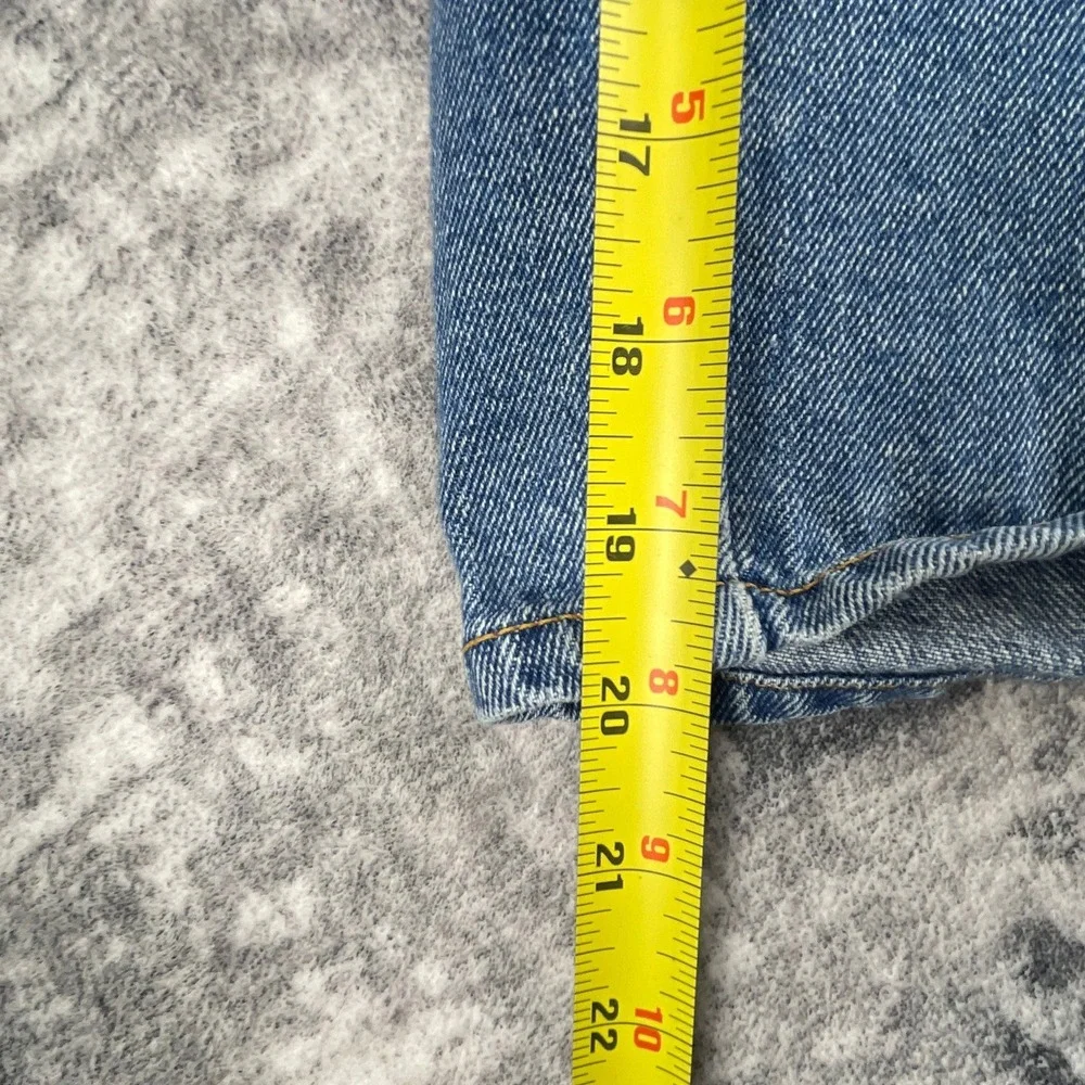 Levi's Strauss 550 Relaxed Fit Denim Shorts Men's 36 Solid Blue Jorts 90s‎ Style